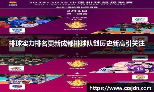 排球实力排名更新成都排球队创历史新高引关注