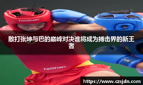 散打张坤与巴的巅峰对决谁将成为搏击界的新王者